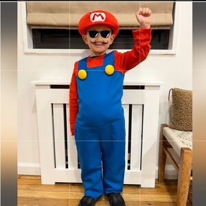 Kids Mario Costume Deluxe